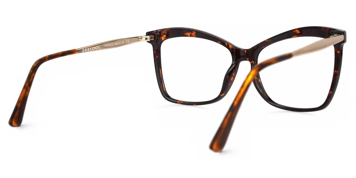 Isaebella Butterfly Tortoise Frame Glasses | ZEELOOL UK3