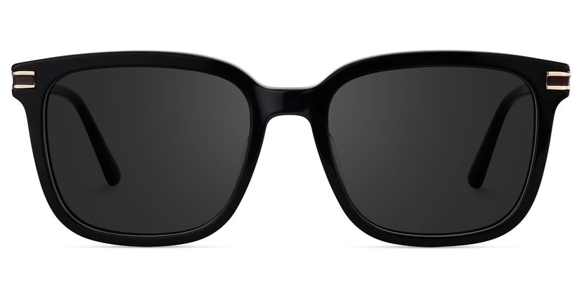 Kenny Square Black Sunglasses