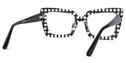 Tootie Butterfly Black Clear Glasses5