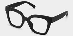 Malcolm Black Square Glasses2