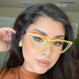 Yosef Cateye Yellow Glasses7