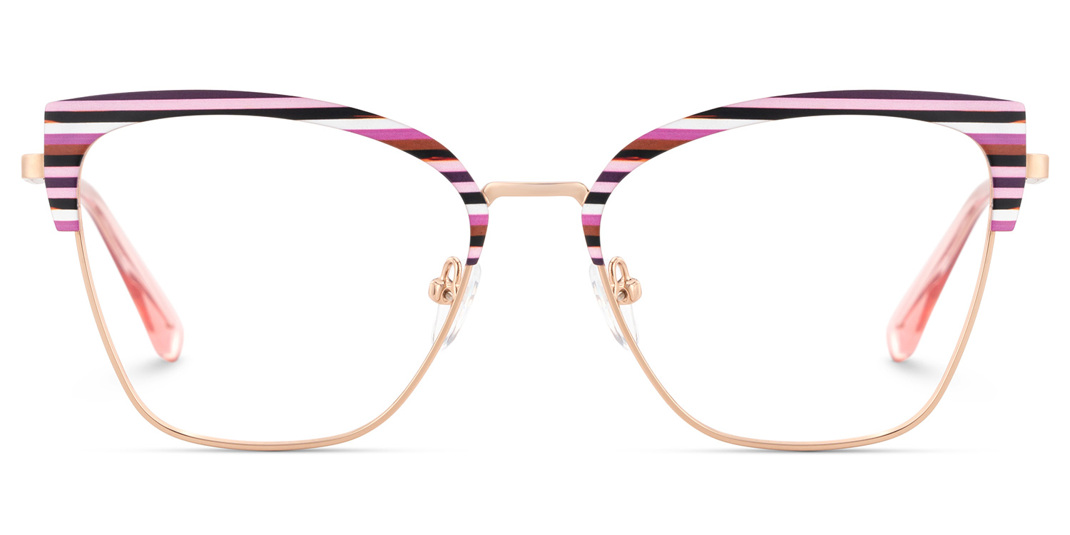Harley Browline Colorful Color Frame Glasses for Women | Zeelool1