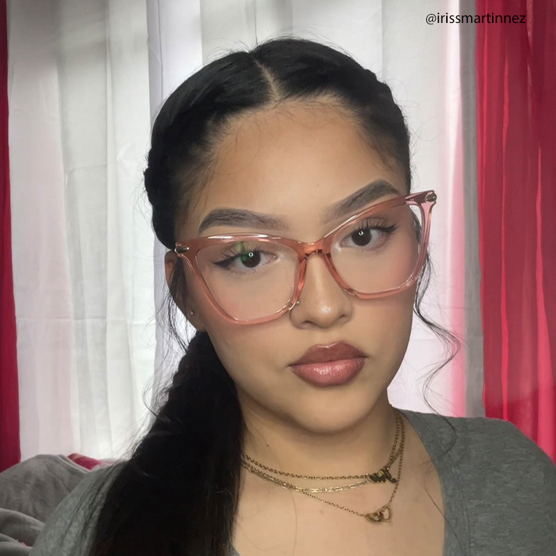 Hilary Butterfly Pink Glasses12