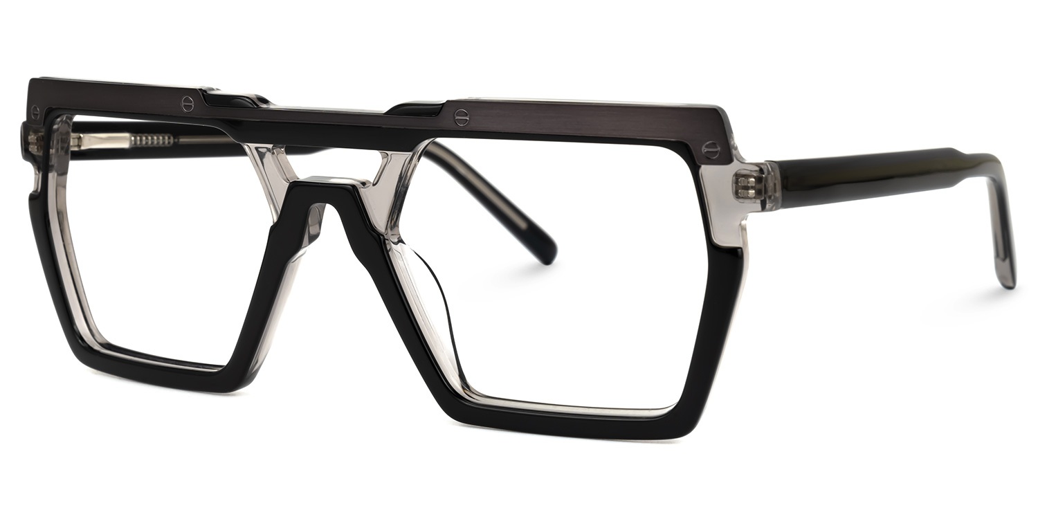 Ferguson Square Black Glasses1