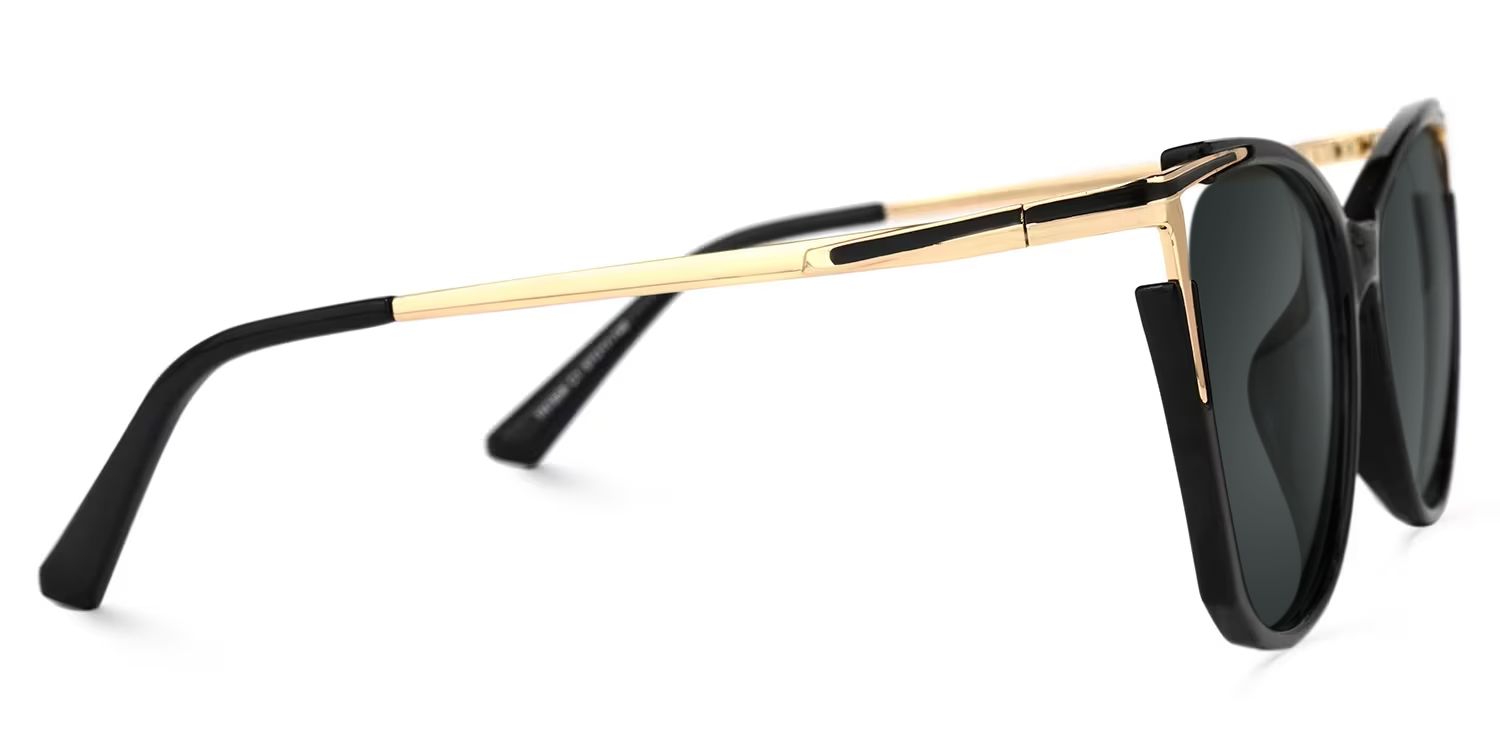 Yomary Black Cateye Frame Sunglasses | ZEELOOL UK2