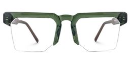 Myles Browline Green Glasses0