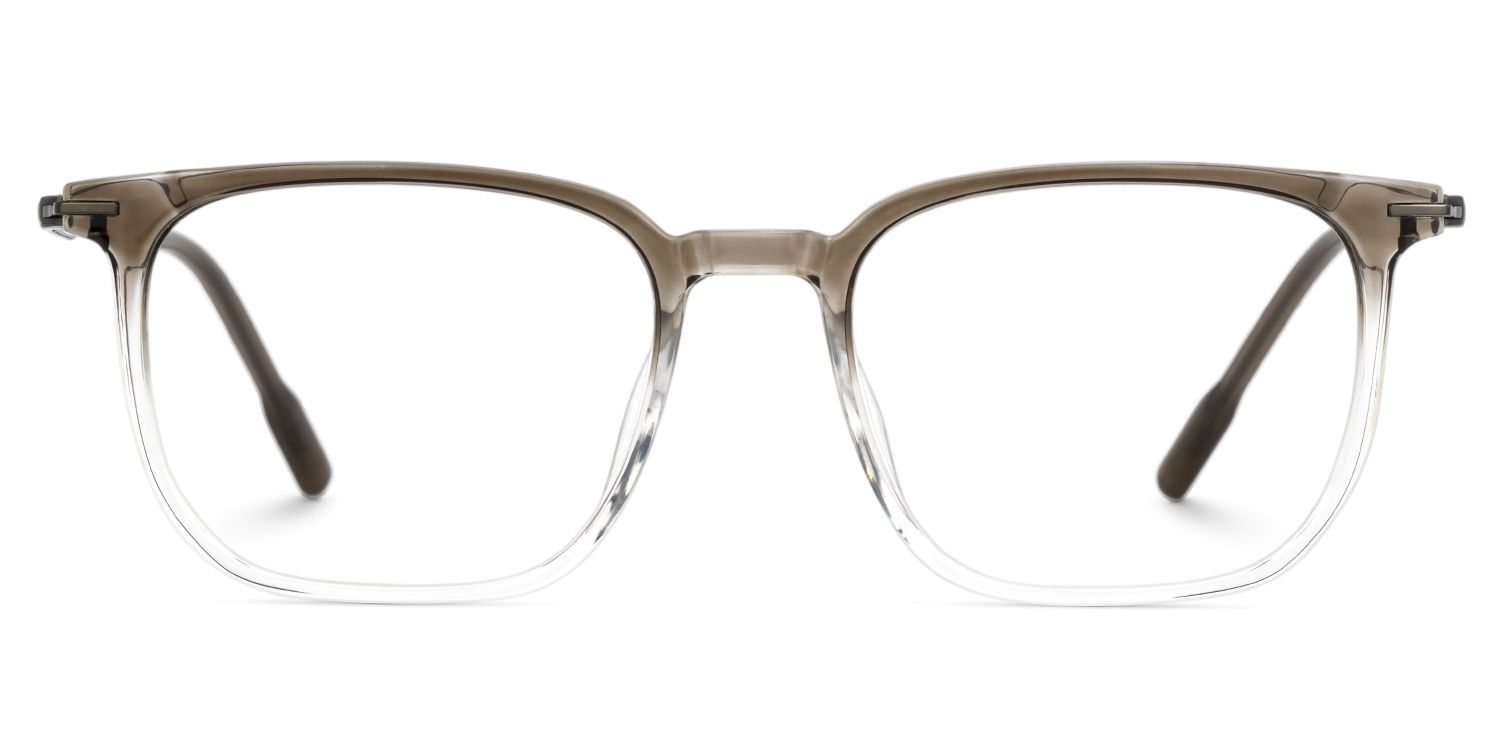 Varlox Brown-Clear Reanglcte Frame Glasses Online | ZEELOOL UK0