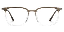 Varlox Rectangle Brown-Clear Glasses0