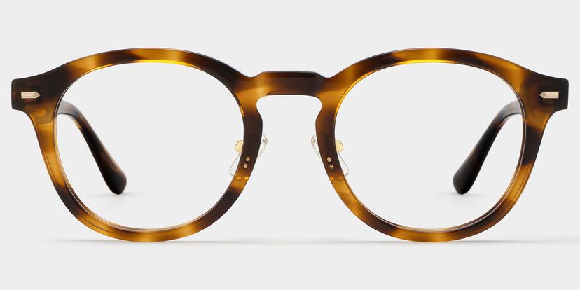 Frances Round Tortoise Glasses