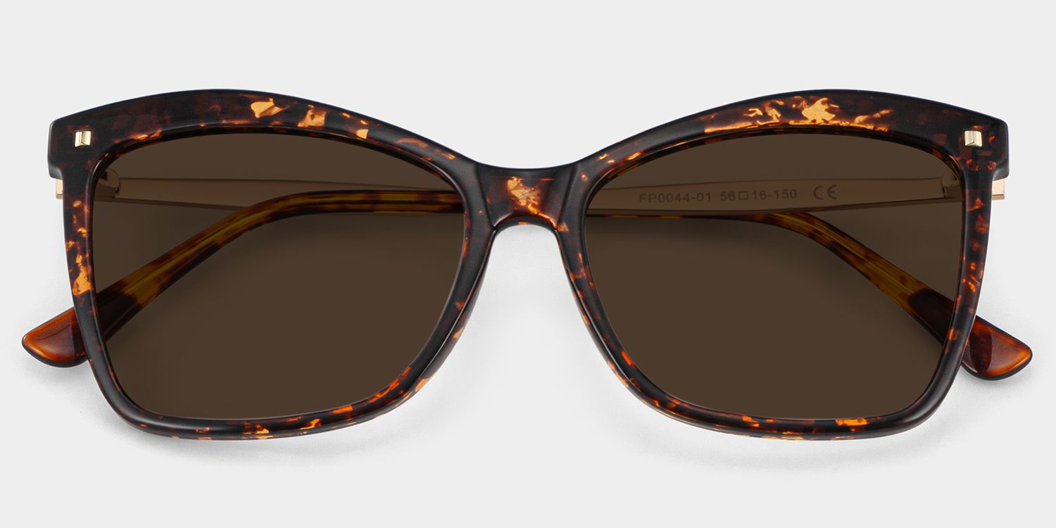 Isaebella Butterfly Sunglasses with Tr90 Tortoise Frames | ZEELOOL CA1
