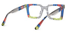 Kevin Square Blue Glasses3