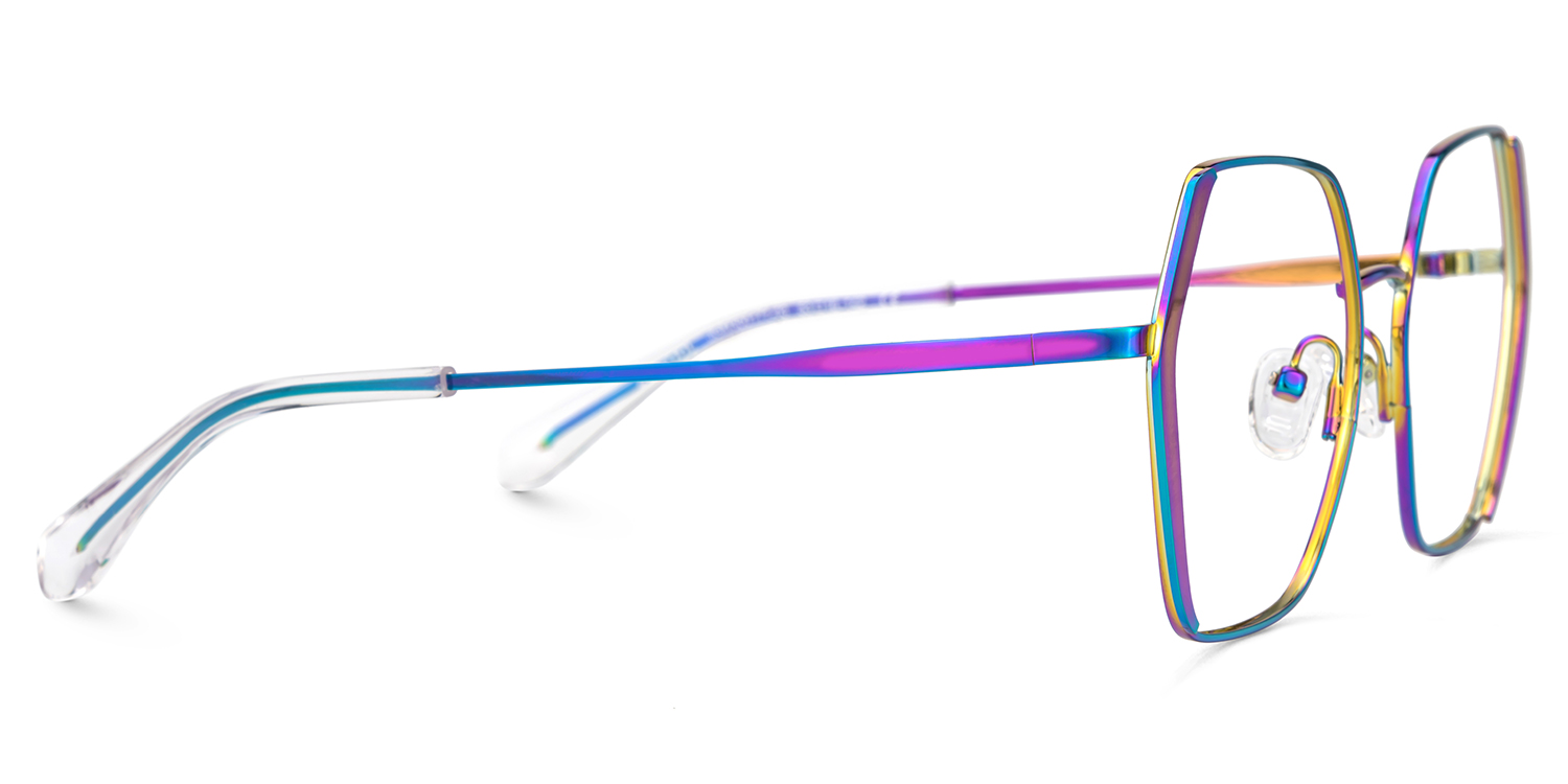 Belen Geometric Iridescent Glasses3