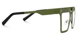 Candis Square Green Glasses2