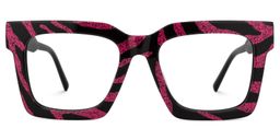 Shavorn Square Two-Tone Glasses0