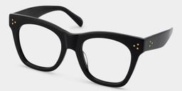 Gordon Rectangle Black Glasses2