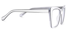 Shanell Butterfly White-Black Glasses2