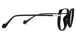 Maura Geometric Black Glasses2