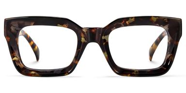 Nevaeh Tortoise Square Glasses