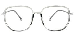 Joana Geometric Gray Glasses0