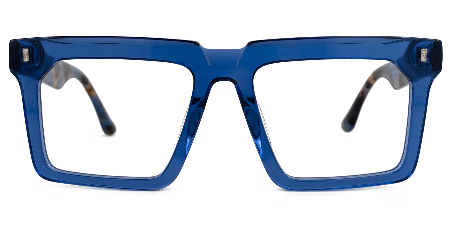 Moreland Rectangle Blue Glasses0