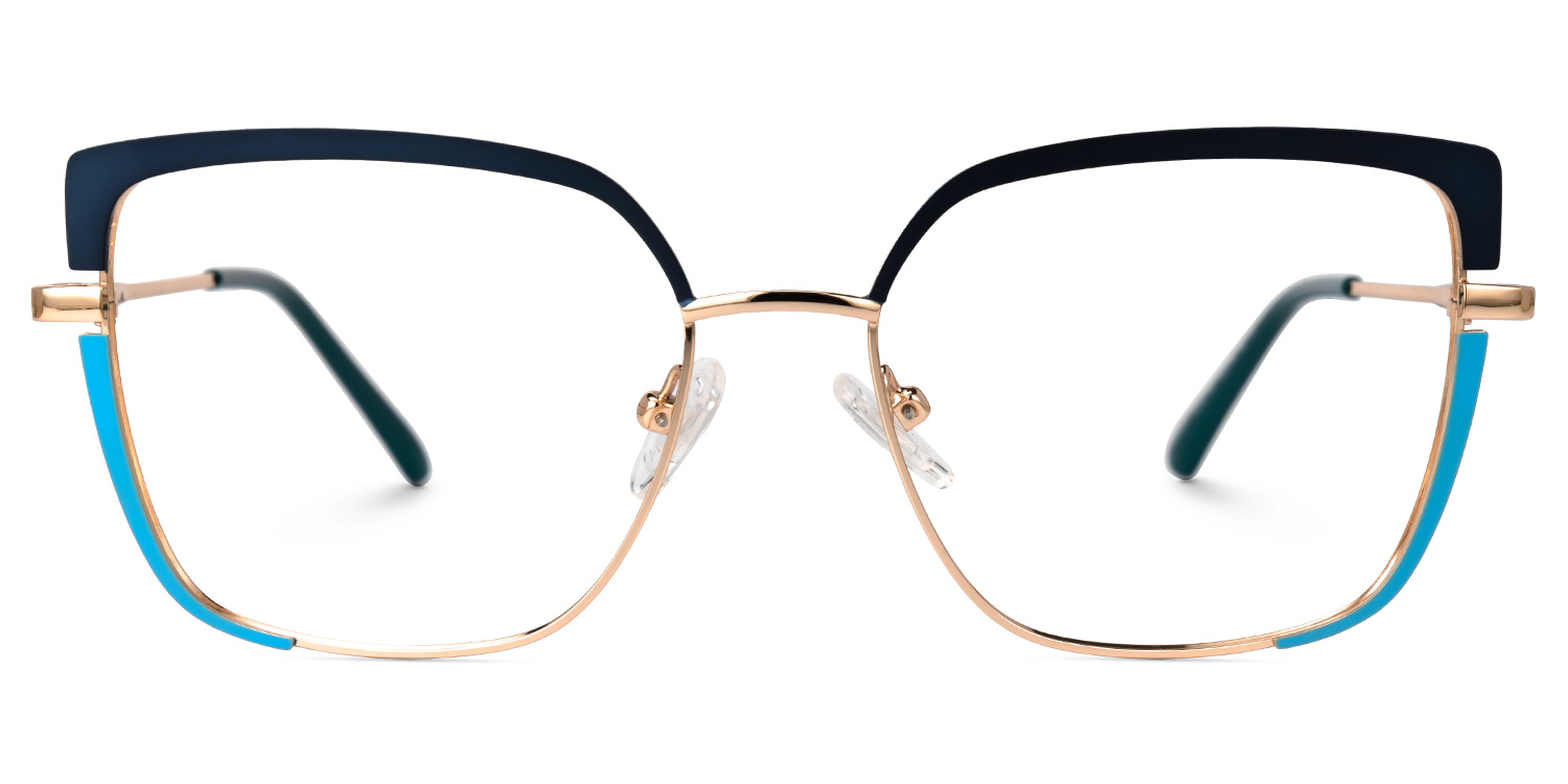 Grasso Square Two-Tone Glasses0
