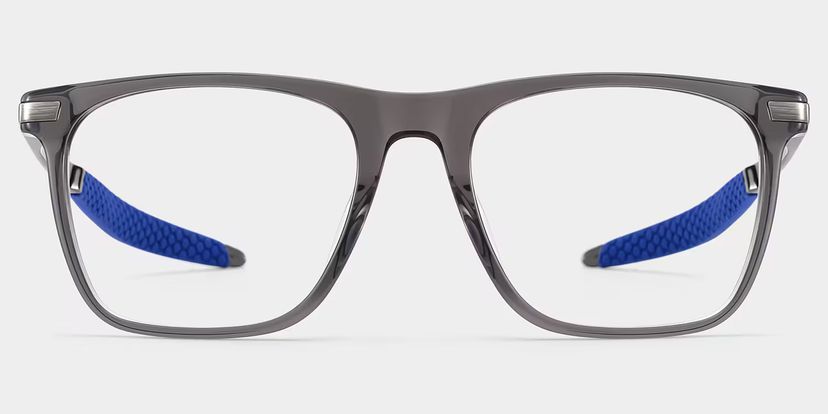 Stable Rectangle Gray Glasses