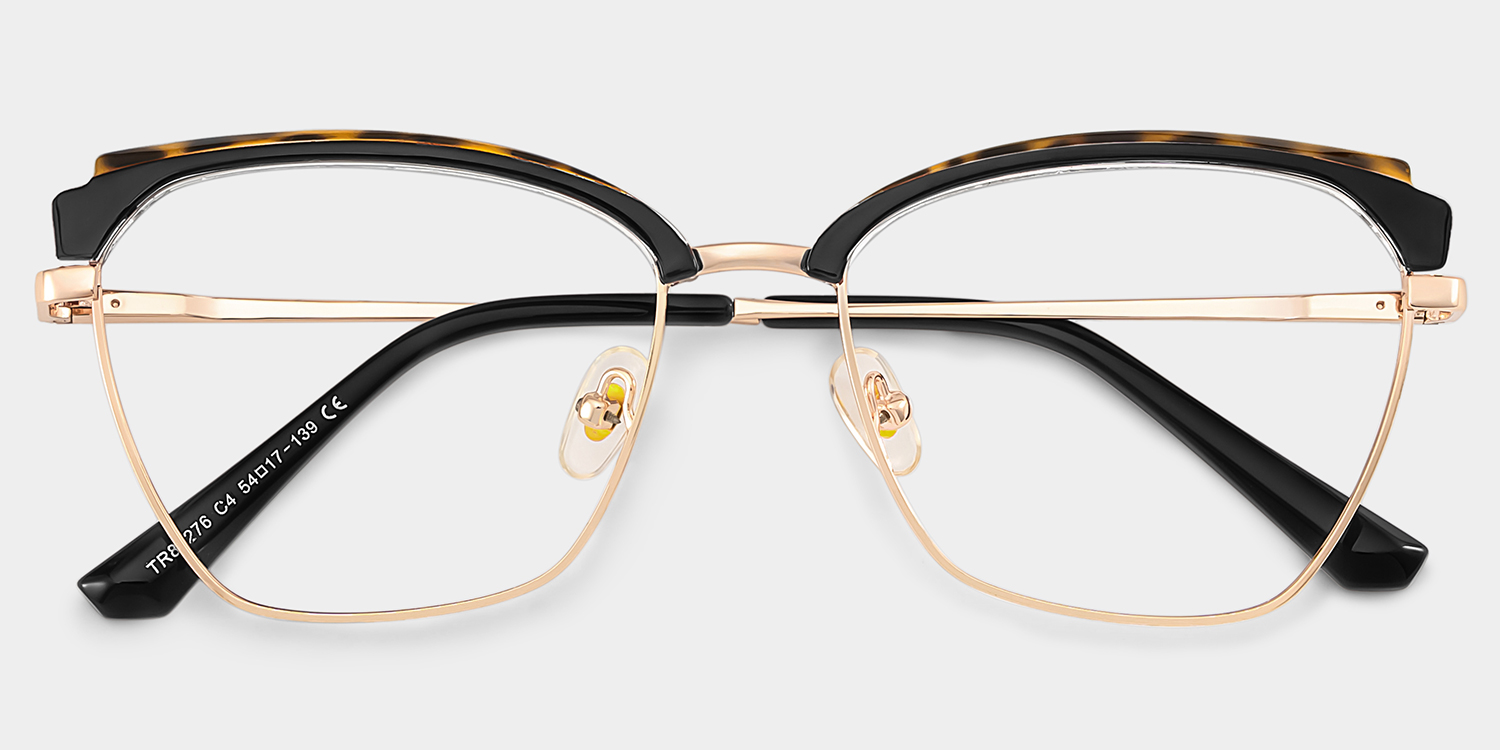 Phoebe Browline Tortoise Glasses2