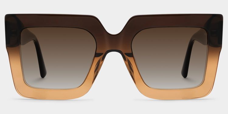 Brandon Square Tawny Glasses