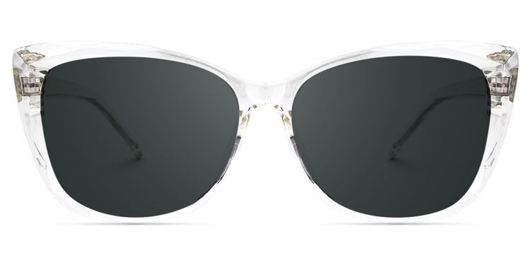Farris Clear Cat eye Sunglasses