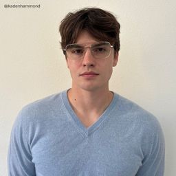 Iris Aviator Light Gold Glasses9