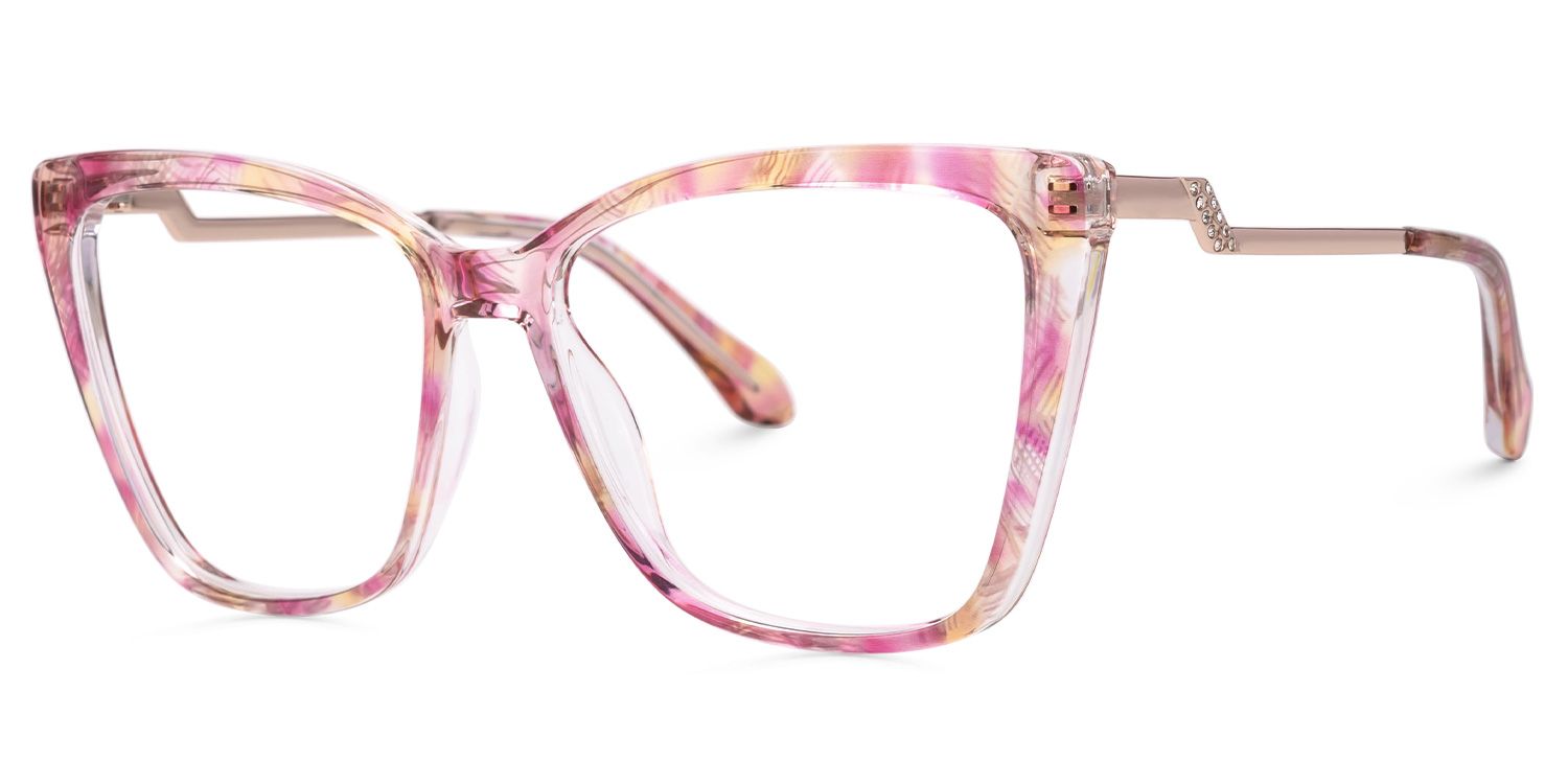 New Arrival Pink Color for Awilda Frame Glasses | ZEELOOL UK1
