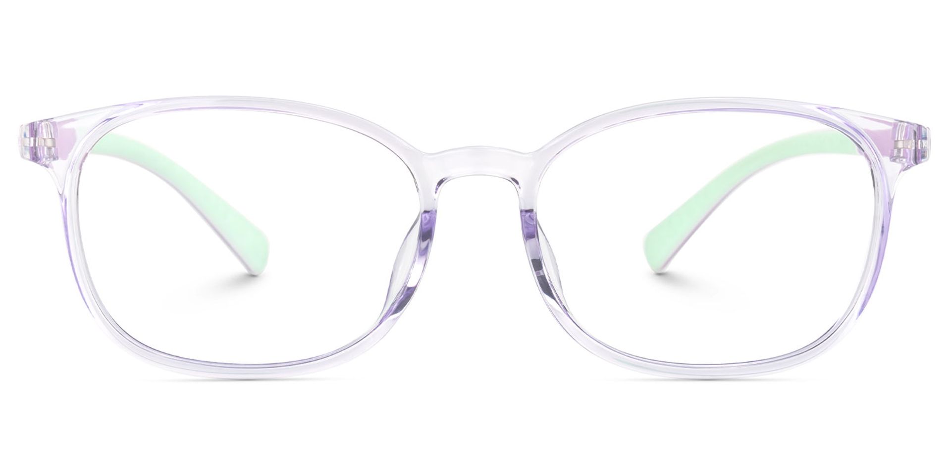 Kids Oval  Purple Amaker Frame Glasses | ZEELOOL UK0