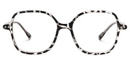 Lenzie Square Dark-Tortoise Glasses0