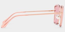 Cordaro Square Pink Glasses3