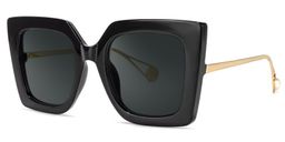 Qatar Square Black Glasses1