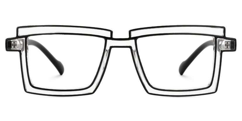 Zephyr Rectangle Clear Glasses