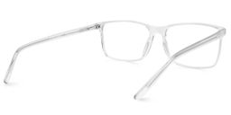 Connie Clear Rectangle Glasses4