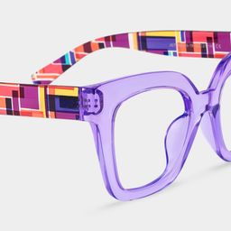 Malcolm Square Purple Glasses4
