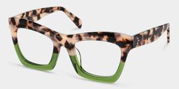 Benitez Two-Tone Square Glasses4