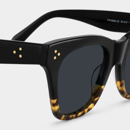 Tandy Rectangle Tortoise Sunglasses4