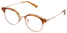 Diiaz Oval Brown Tortoise Glasses2