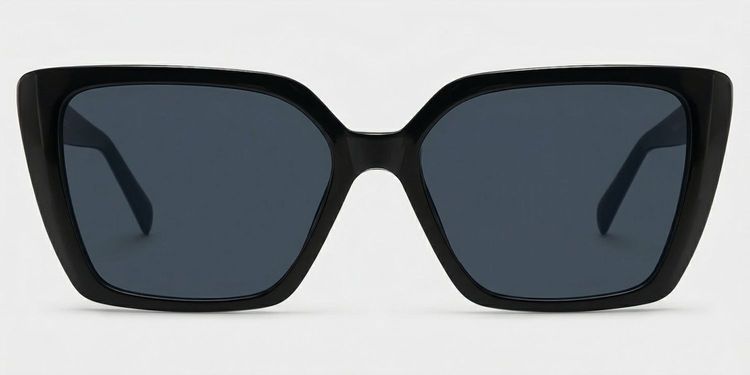 Emery Black Square Glasses