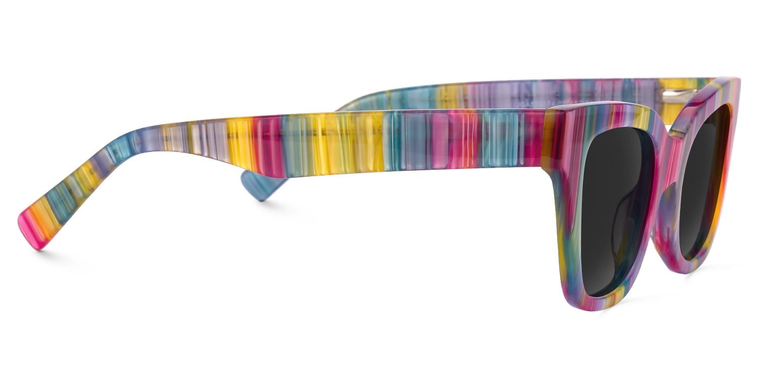 Nereyda Cateye Multicolor Sunglasses | ZEELOOL UK2