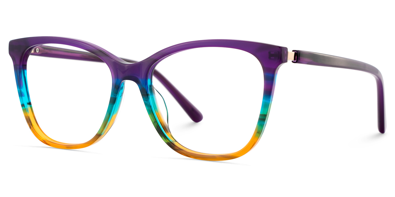Gage Butterfly Colorful Color Frame Glasses for Women | ZEELOOL UK3