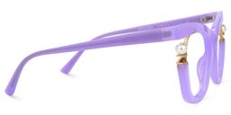 Pearl Purple Cat eye Glasses4