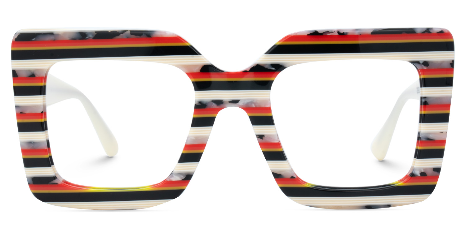 Beitané Square Multicolor Glasses1