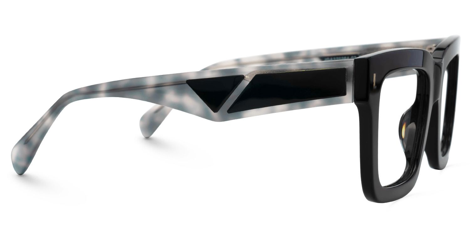 Square Shirmme Black Frames Designer Glasses4