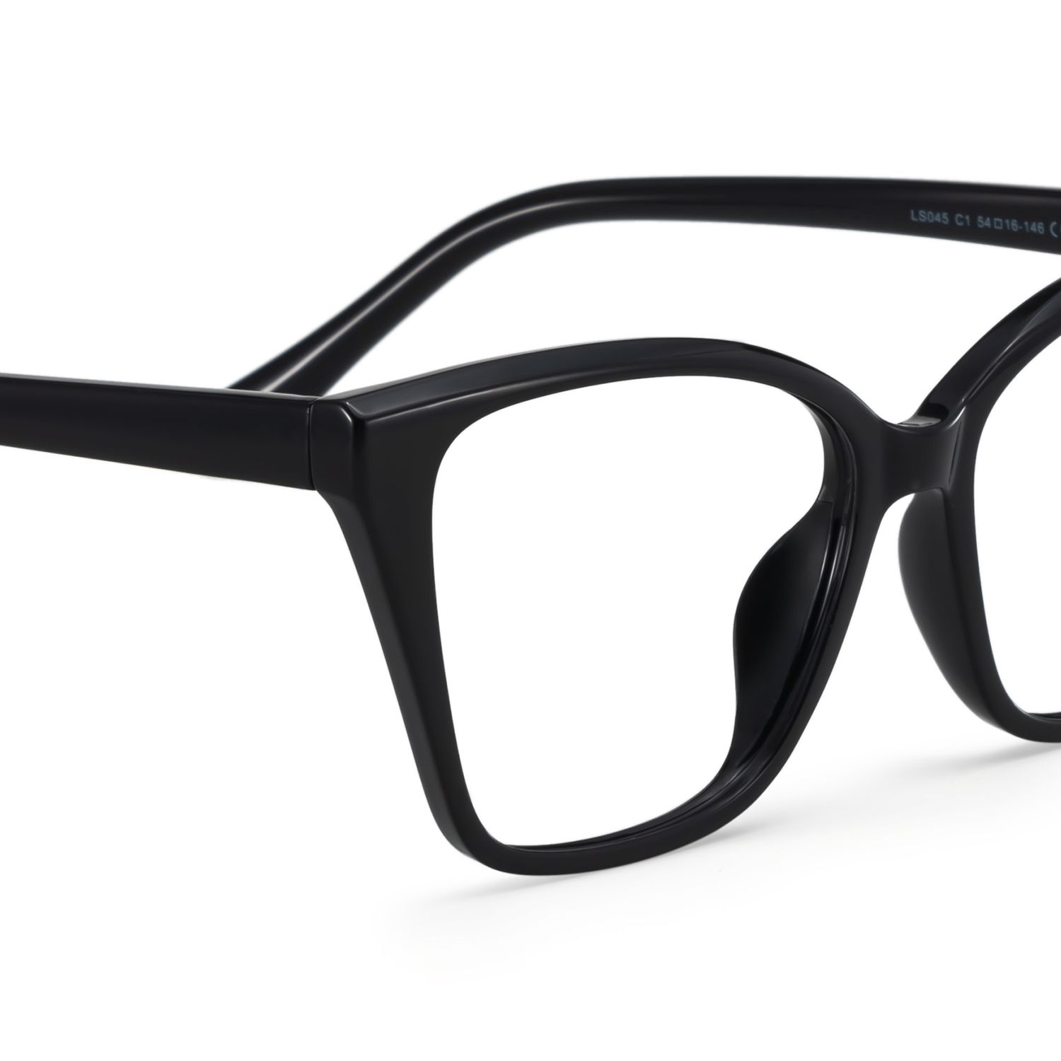 Sienna Black Butterfly Prescription Glasses | ZEELOOL UK4