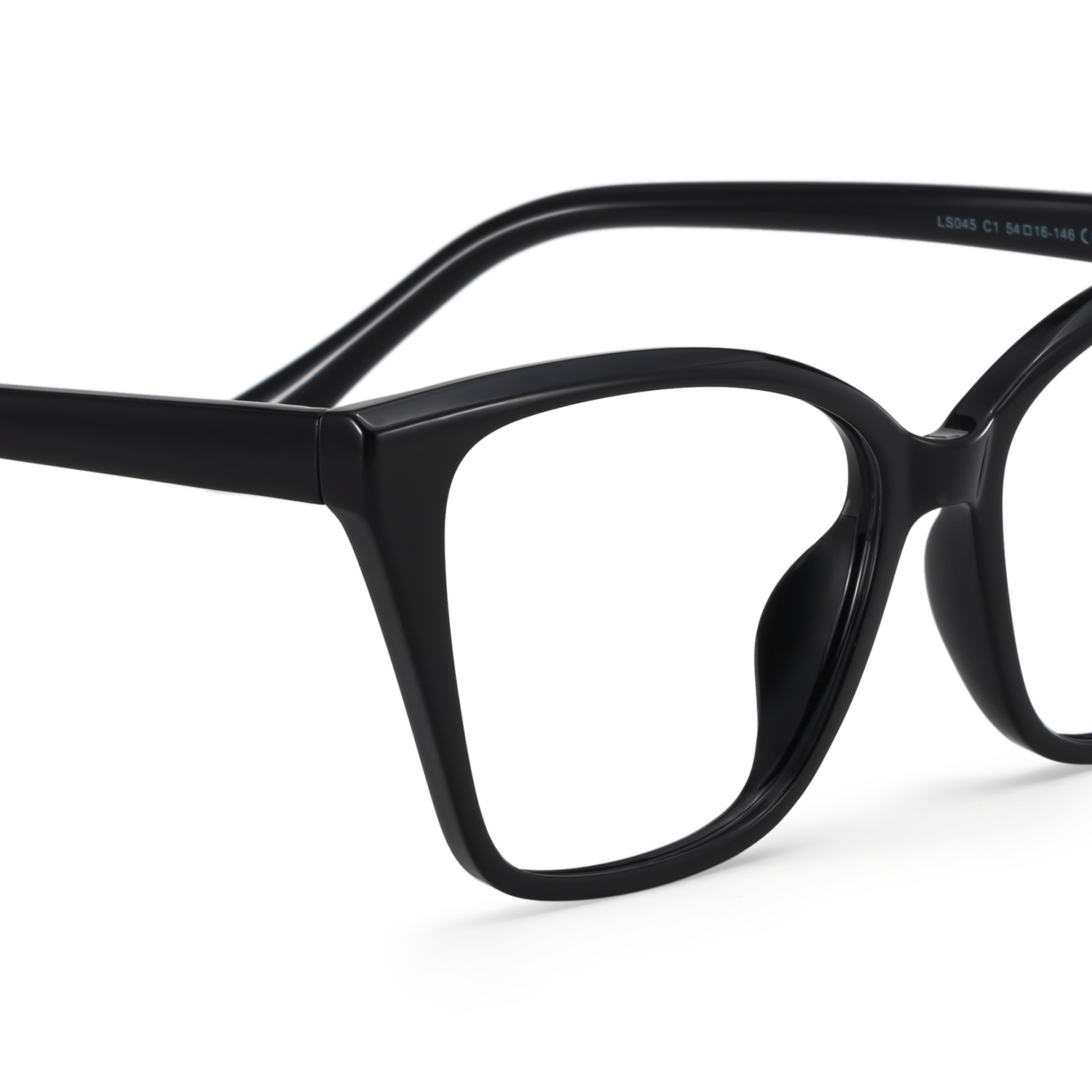 Sienna Black Butterfly Prescription Glasses | ZEELOOL UK4