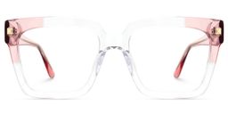 Glendalis Square Clear Glasses0